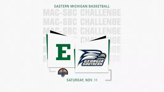 EMU Draws Georgia Southern for Initial Matchup in 2023 MAC-SBC Challenge