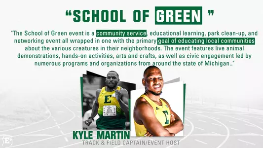 Kyle Martins hosts the second annual School of Green event