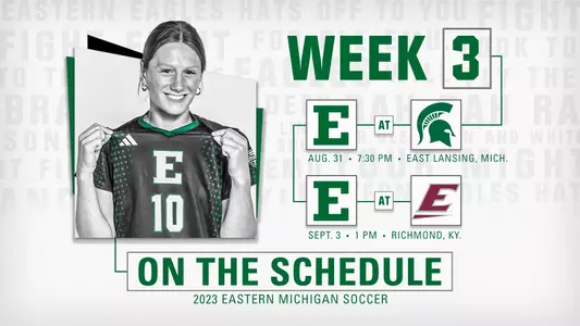 2023 Soccer This Week 03 - at Michigan State, at Eastern Kentucky