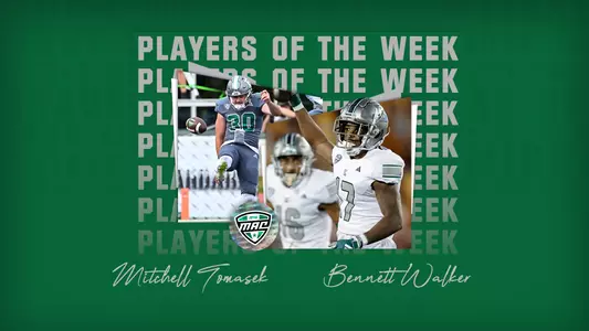 Sept. 18 MAC Players of the Week: Mitchell Tomasek & Bennett Walker