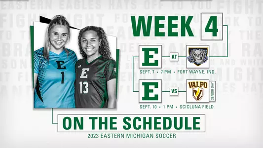Soccer This Week: 2023 Week 4: at Purdue Fort Wayne, vs. Valparaiso