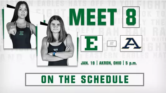 Swim and Dive On the Schedule: at Akron 1/19