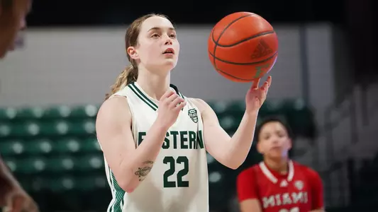Cali Denson taking a free throw