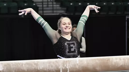 Kyrie Lowe on Beam