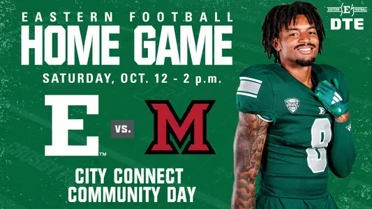 Eastern Michigan takes on Defending MAC Champion Miami RedHawks Oct. 12 at 2 p.m.