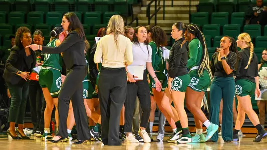 YPSILANTI, MI - NOVEMBER 4: during the Eastern Michigan Eagles vs Texas State Bobcats game on Monday November 4, 2024 at George Gervin GameAbove Center in Ypsilanti, MI. (Photo by Steven King/Icon Sportswire)