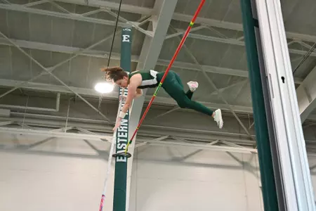 Fleur van der Linden Pole Vaulting at the 2024 Bob Parks Memorial Invitational
