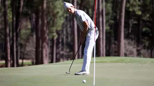 Southern Pines, NC – Mar 11: NCAA Men's Golf - Donald Ross Collegiate Classic - Day 1 at Mid-Pines Golf Club in Southern Pines, NC on March 11, 2024. (Credit: Andy Mead/YCJ)