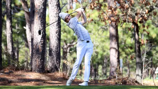 Southern Pines, NC – Mar 11: NCAA Men's Golf - Donald Ross Collegiate Classic - Day 1 at Mid-Pines Golf Club in Southern Pines, NC on March 11, 2024. (Credit: Andy Mead/YCJ)