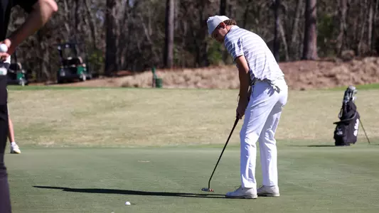 Southern Pines, NC – Mar 11: NCAA Men's Golf - Donald Ross Collegiate Classic - Day 1 at Mid-Pines Golf Club in Southern Pines, NC on March 11, 2024. (Credit: Andy Mead/YCJ)