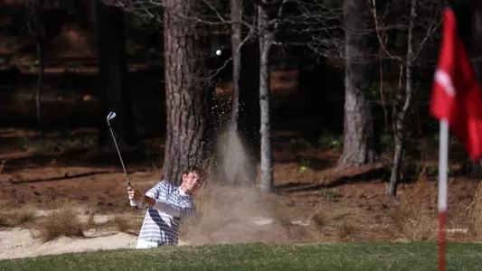 Southern Pines, NC – Mar 11: NCAA Men's Golf - Donald Ross Collegiate Classic - Day 1 at Mid-Pines Golf Club in Southern Pines, NC on March 11, 2024. (Credit: Andy Mead/YCJ)