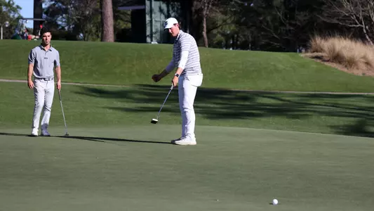 Southern Pines, NC – Mar 11: NCAA Men's Golf - Donald Ross Collegiate Classic - Day 1 at Mid-Pines Golf Club in Southern Pines, NC on March 11, 2024. (Credit: Andy Mead/YCJ)