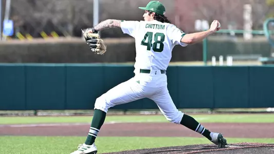 Nick Chittum pitches against WMU, March 24, 2024