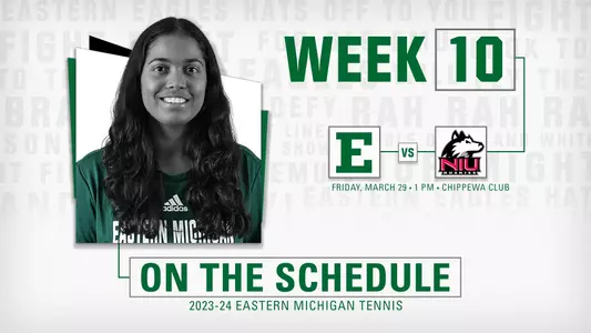This Week Tennis: Spring 10 vs. Northern Illinois