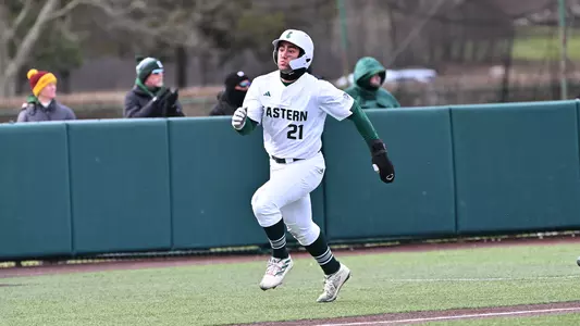 Blake McRae runs home against Western Michigan, March 24
