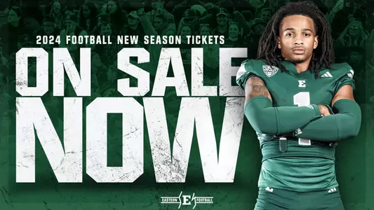 2024 Eastern Football Season Tickets Now on Sale