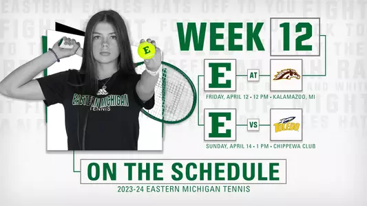 Tennis This Week: 12S at WMU, vs. Toledo