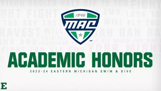 2023-24 Swim & Dive Academic All-MAC