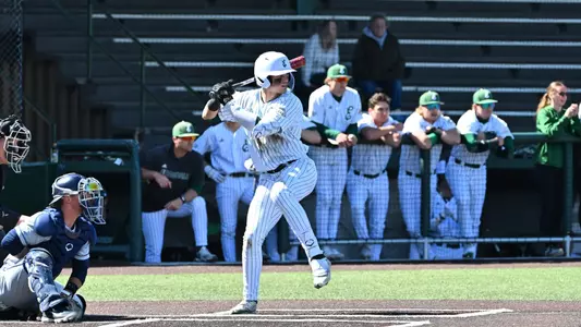 Logan Hugo at-bat against Akron, April 19, 2024