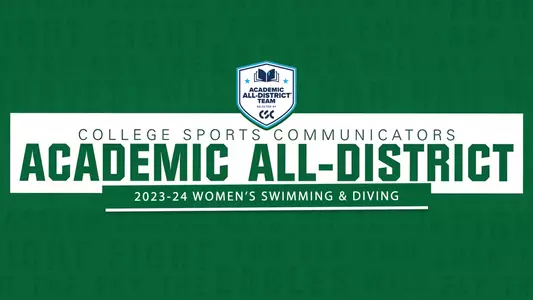 2023-24 Women's Swimming and Diving CSC Academic All-District