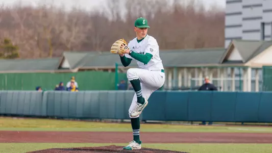 Niko Kreuzer pitching versus Michigan, March 19, 2024