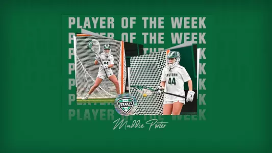Maddie Porter MAC Co-Defensive Player of the Week, April 9