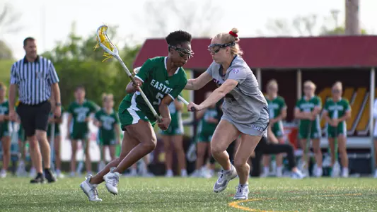 Sydney Lawrence in action at the 2024 MAC Tournament