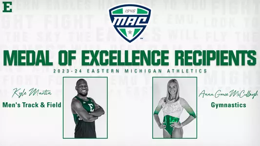 Kyle Martin/Anna Grace McCullough Medal of Excellence Recipients