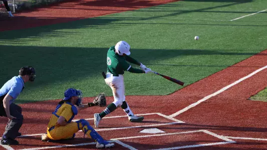 Drew Jones gets a hit against Morehead State