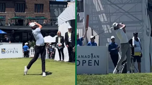 Michael Blair and Cam Kellett in Action at RBC Canadian Open