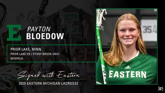 Payton Bloedow Signing Graphic Lacrosse 2024-25 Season
