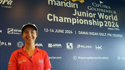 De Bock Takes Second at Mandiri Ciputra Golfpreneur Junior World Championship