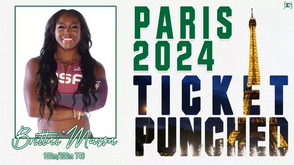 Brittni Mason 2024 Paralympic Games Ticket Punched