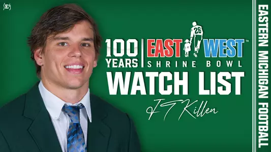 JT Killen East West Shrine Bowl 1000 Watch List Graphic
