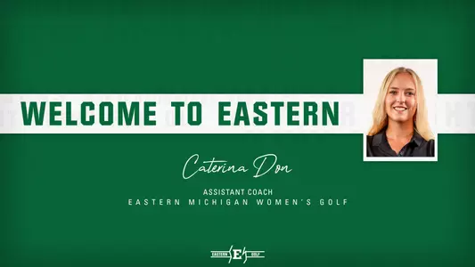 Caterina Don Named EMU Assistant Women’s Golf Coach