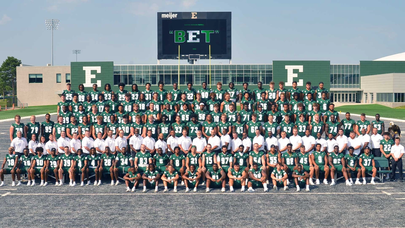 2024 Eastern Michigan University Football Team Photo