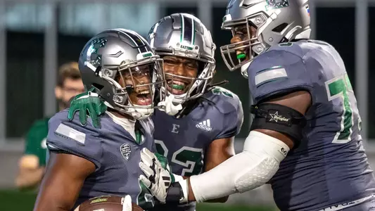 EMU Football Celebrates vs. Jax State