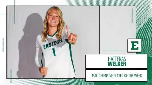 Hatteras Welker named MAC Defensive Player of the Week, Sept. 23, 2024