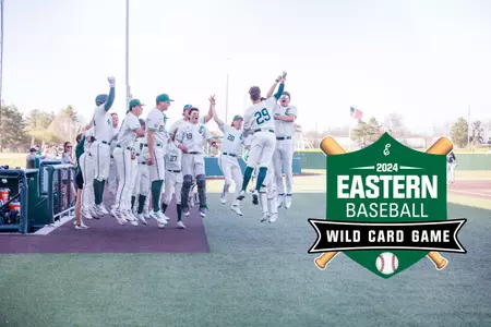 EMU Baseball Wild Card Game Graphic