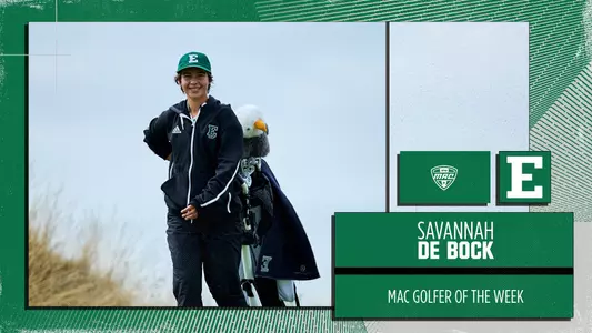 Savannah de Bock, MAC Golfer of the Week, Sept. 27, 2024