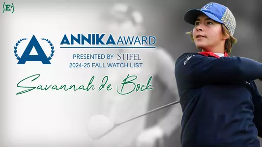 Savannah De Bock The ANNIKA Award Watch List graphic