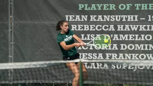 Matilde Parreira in action at the 2025 Block E Invitational