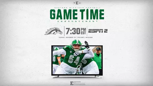 EMU vs. WMU - Nov. 25, 2025 - 7:30 p.m. on ESPN2