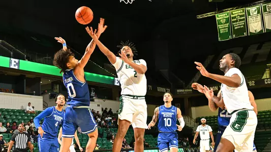 Carlos Hart takes a shot into the net