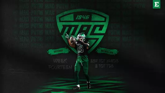 McMillan Selected MAC Offensive Player of the Week