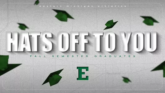 EMU Athletics Celebrates 2025 Fall Semester Graduates