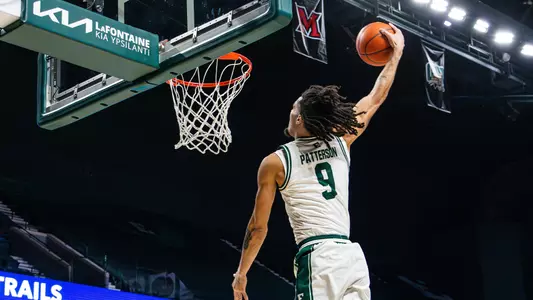 Addison Patterson dunking vs. Cleary, Dec. 5, 2025