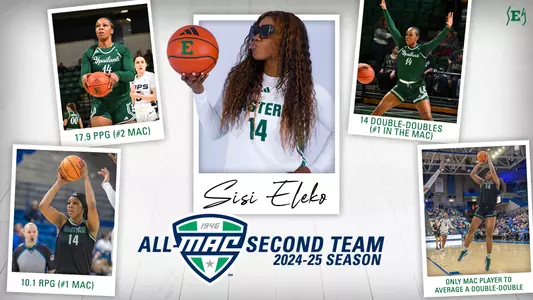 Sisi Eleko 2024-25 All-MAC Second Team Graphic