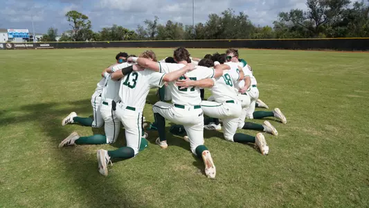 2025 Baseball Team Huddle in Florida, Feb. 16, 2025