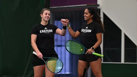 Sabina Brichackova and Prerna Vichare in action 2025